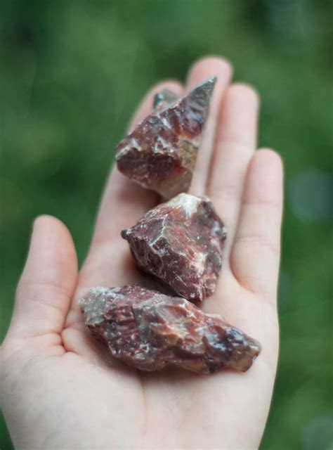 Raw Red Calcite Raw Small Crystals Village Rock Shop