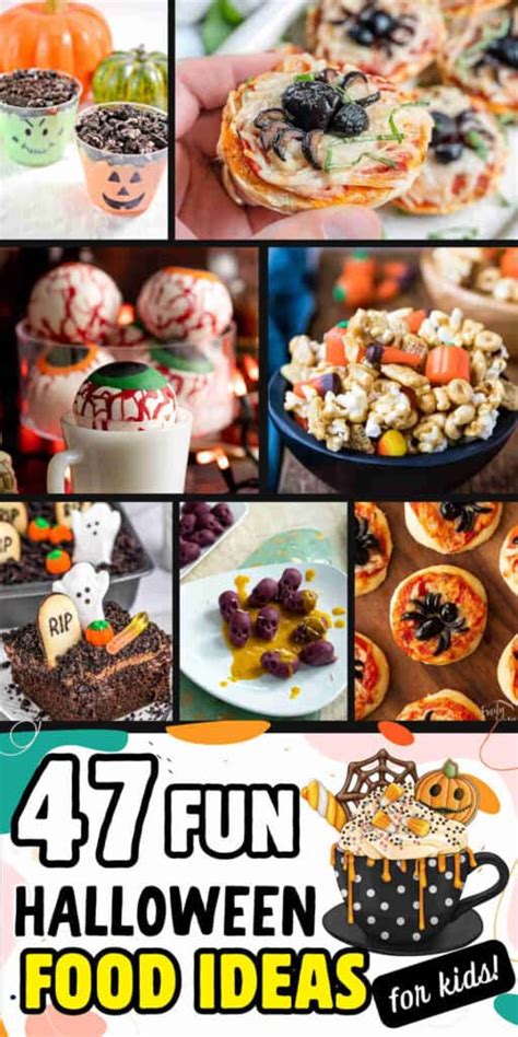 47 Fun Halloween Food Ideas for Kids