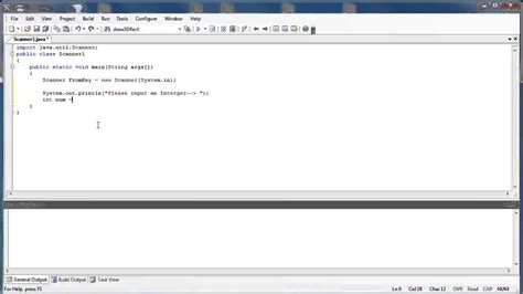 Scanner Class Part 2 Keyboard Input Nextint And Nextdouble Java