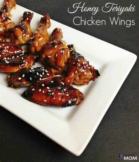 Baked Honey Teriyaki Chicken Wings Powered By Mom Recipe Teriyaki Chicken Wings Honey