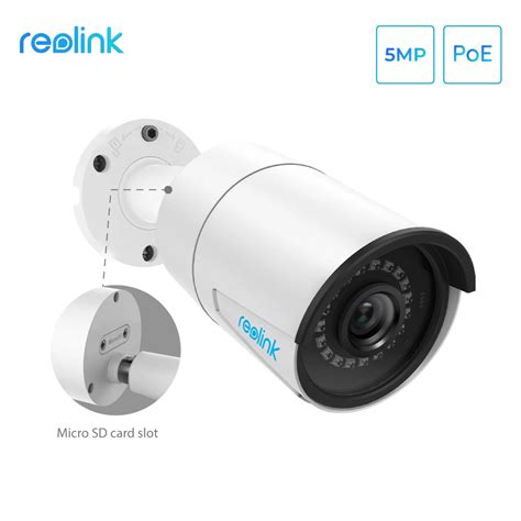 Reolink Rlc 410 5mp Poe Ip Camera 5mp Hd Outdoor Waterproof Infrared