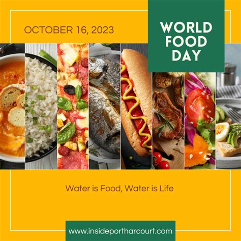 World Food Day 2023, Theme and History – Inside Port Harcourt Media ...