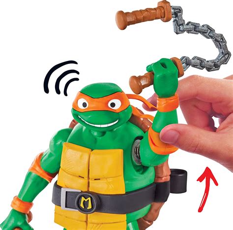 Ninja Shouts Michelangelo Playmates Toys Figurine Film 2023