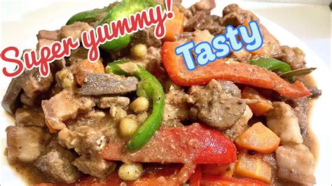 Pork Igado Saucy Tasty Ganito Ang Masarap Na Luto Ng Igado