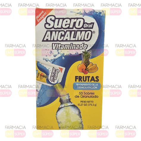 SUERO ORAL ANCALMO VITAMINADO 1 SOBRE NU Farmacia Emy