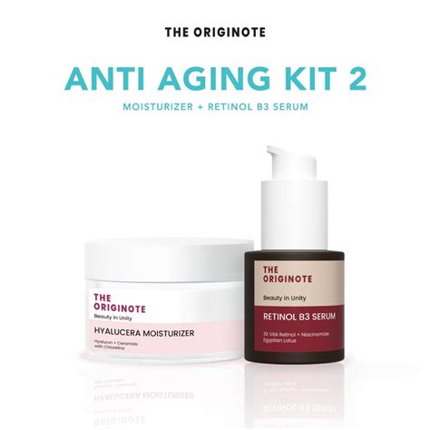 Jual Ready Stock Special Bundle In The Originote Anti Aging Kit