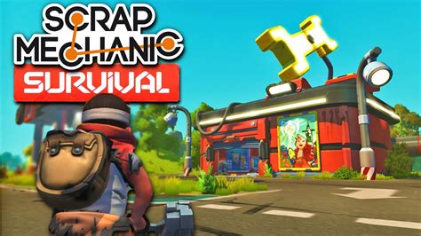 We Found A Mechanic Stations And Made A Craft Scrap Mechanic