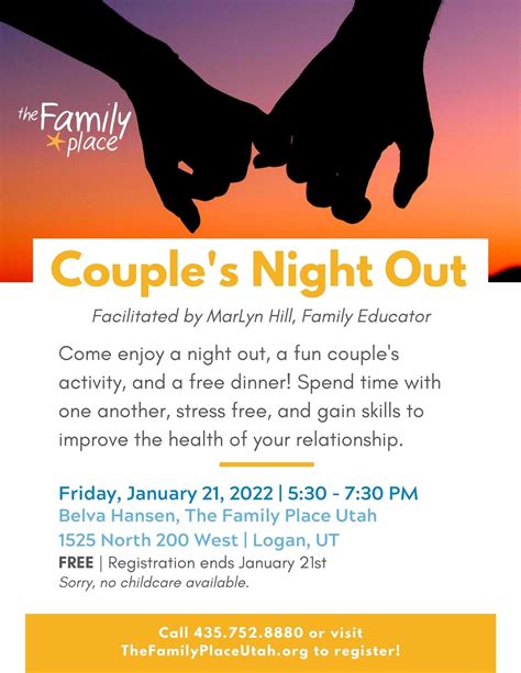 Couple's Night Out - The Family Place Utah