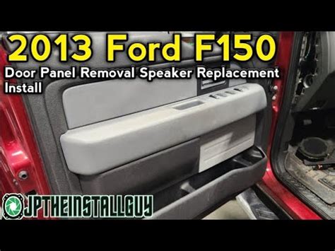 How To Install Speakers In A Ford F Door Panel Removal Speaker