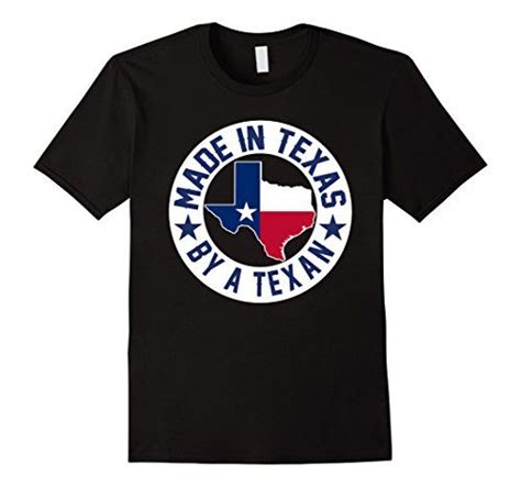 Mens Texas T Shirt Made In Texas Flag Usa T Shirt 2xl Bla