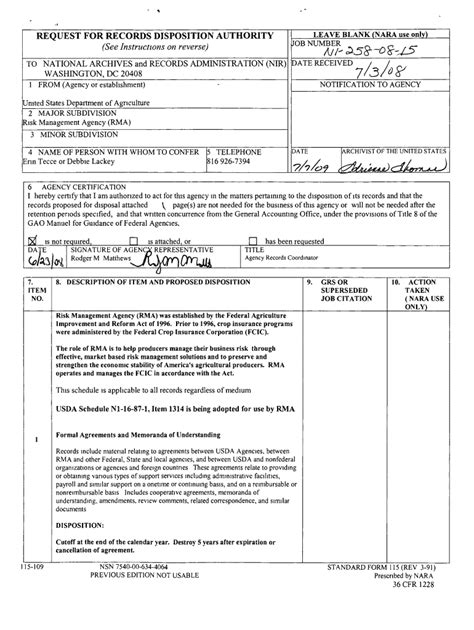 Formal Agreements And Memoranda Of Understanding Archives Fill Out