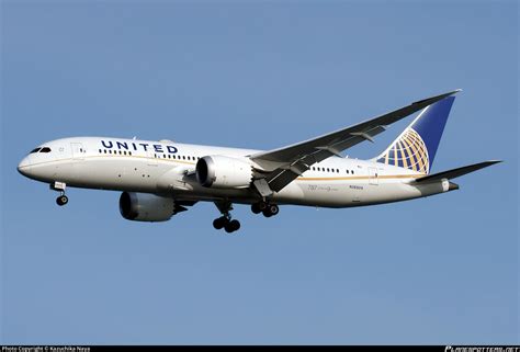 N United Airlines Boeing Dreamliner Photo By Kazuchika Naya