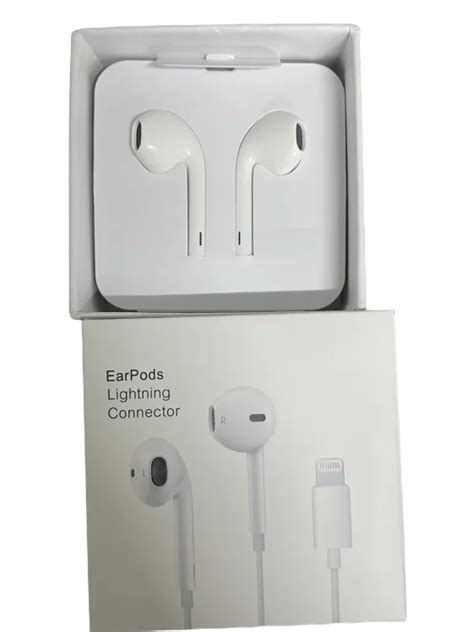 Original Earbuds For Apple Wired Headphones Lightning Earphones With ...