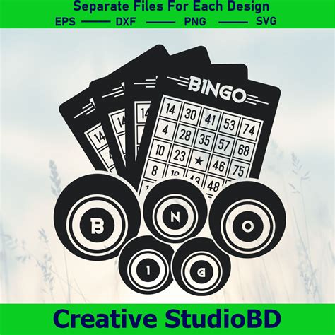 Bingo Svg Bundle Bingo Balls Svg Bingo Dauber Svg Game Svg Bingo