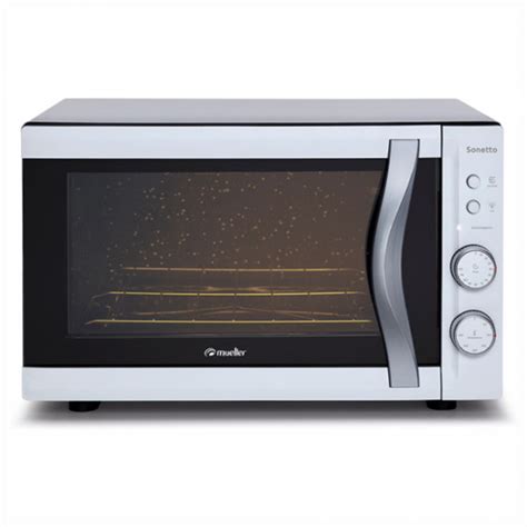 Horno Mueller Sonetto Lts Blanco Mundo Express