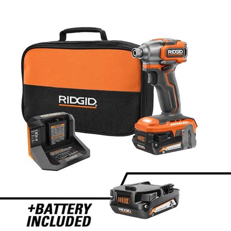 Have A Question About RIDGID 18V SubCompact Brushless Cordless Impact