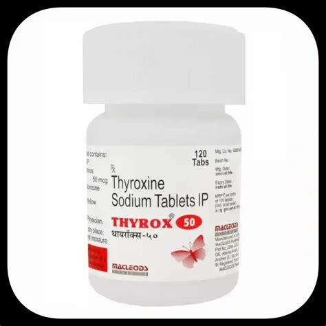 Thyrox Tablet At Rs Bottle Thyroxine Sodium Tablets In Kamptee