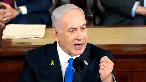 Netanyahu gives fiery speech to U.S. Congress, seeking support for war ...