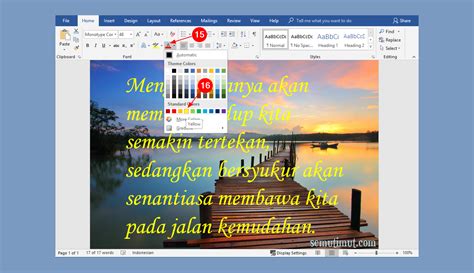 Cara Membuat Tulisan Seperti Tulisan Tangan Di Word Delinews Tapanuli