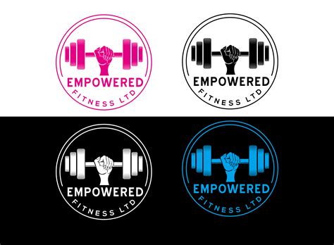 Feminine Modern Logo Design For Empowered Fitness Ltd By Malik 11