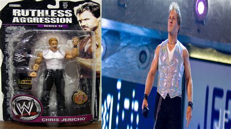 While searching up nostalgic Jakks WWE figures, there's an odd Jericho ...