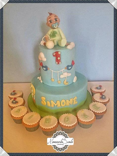 St Birthday Decorated Cake By Manuela Scala Cakesdecor