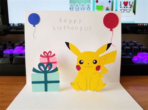 Best 22 Birthday Pikachu Card - Home, Family, Style and Art Ideas