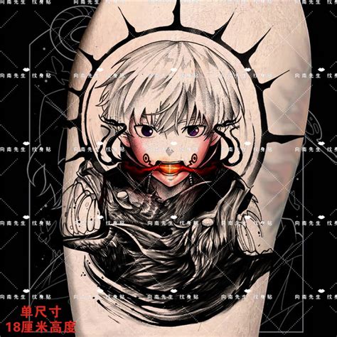 Jual Anime Jujutsu Kaisen Tattoo Stickers Itadori Yuji Gojo Satoru