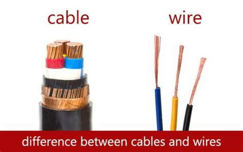 What Is The Difference Between Cables And Wires