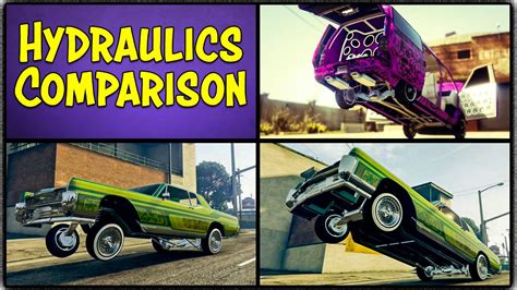 Gta 5 Lowriders Hydraulics