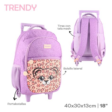 MOCHILA CARRO TRENDY Marroquineria Joaquina Moda