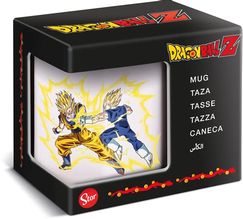 DRAGON BALL Z Goku Vs Vegeta Ceramic Mug 325ml ShopForGeek