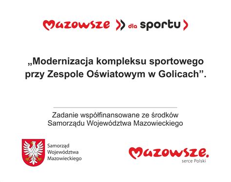 Mazowsze Dla Sportu 2023 Golice Gmina Siedlce Portal Gov Pl