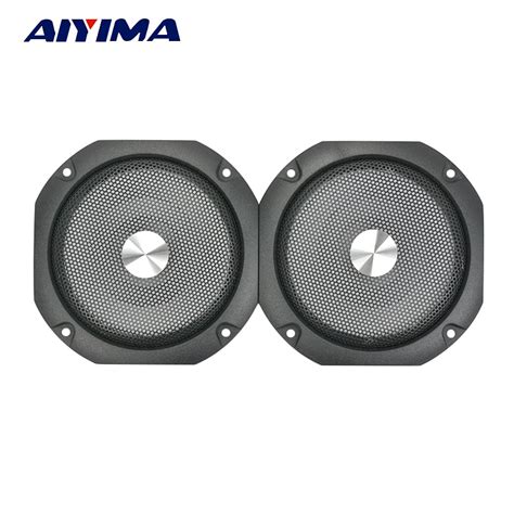 AIYIMA 2Pcs 4Inch Speaker Cover Subwoofer Audio Protection Protective