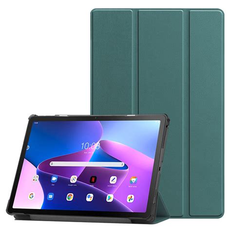 Funda De Piel Sint Tica Para Tableta Lenovo Tab M Generaci N Tb