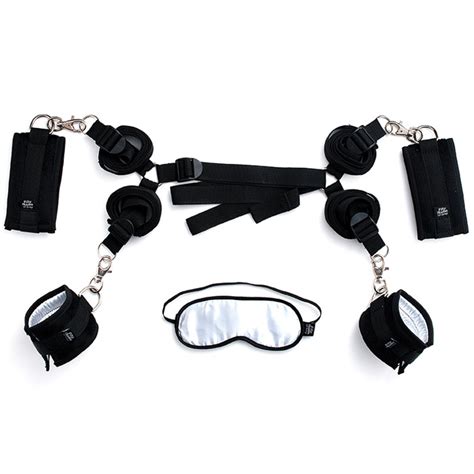 Fifty Shades Of Grey Hard Limits Bed Restraint Kit Bondage Bunnies