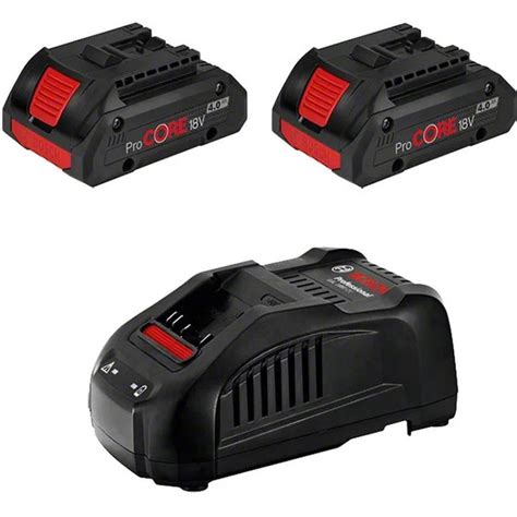 Батарея аккумуляторная Bosch ProCORE 18В 4Ач Li-Ion (З/У в компл ...