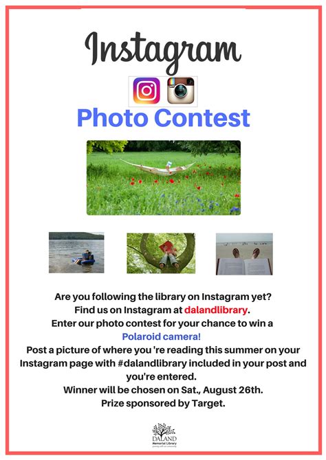 Instagram Photo Contest | Daland Memorial Library