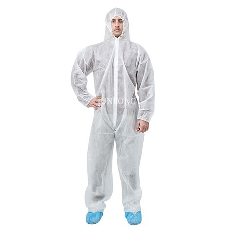 Food Factory Work Clothes Disposable Polypropylene Ppe Suit China