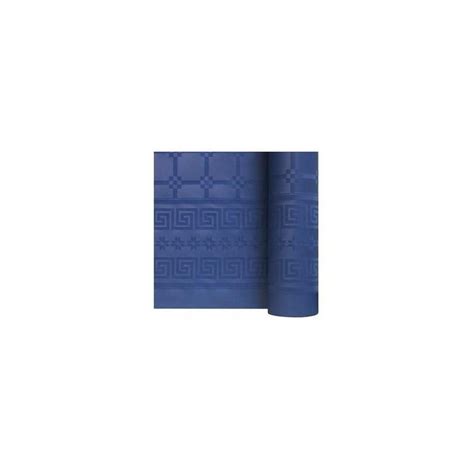 Nappe Damass E M Bleu Marine