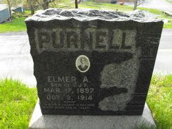 Elmer A Purnell 1897 1914 Mémorial Find a Grave