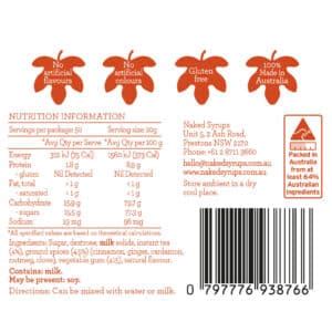 Naked Syrups Spiced Chai Latte Irresistible Flavors In Every Sip