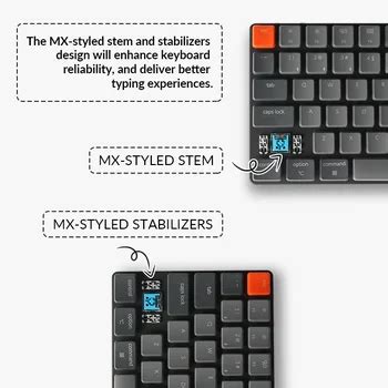 Keychron K E Es Iso Ultra Slim Wireless Mechanical Low Profile Keyboard Optical Hot Swap Switch