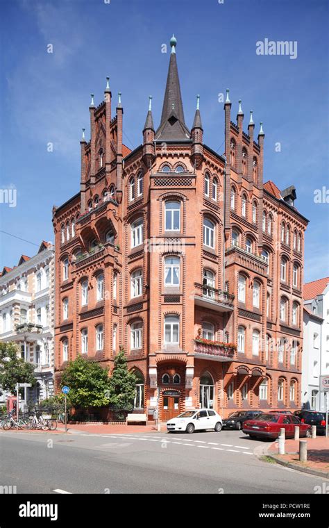 Old Residential Building In Bödeckerstraße Hannover Lower Saxony