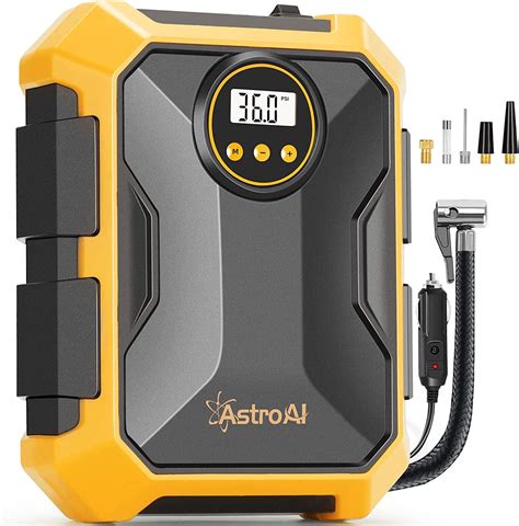 Astroai Air Compressor For Car Tires 100psi Tire Inflator Portable