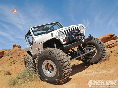 Jeep Wrangler TJ 2002 Off Road 4x4 Thrill Endurance HD Wallpaper