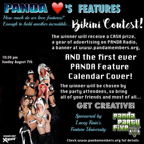 PANDA Loves Features Bikini Contest PANDA