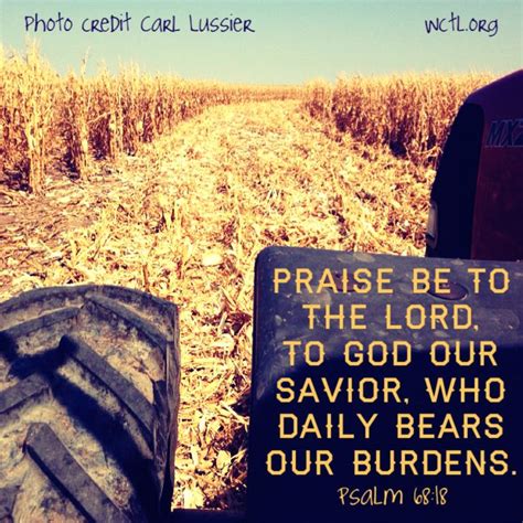 Praise Be To The Lord To God Our Savior Who Daily Bears Our Burdens