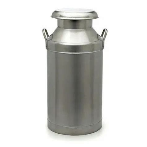 Mild Steel Galvanized Dairy Milk Can Capacity 20 30 L For For Transferring Milk At Rs 500 In