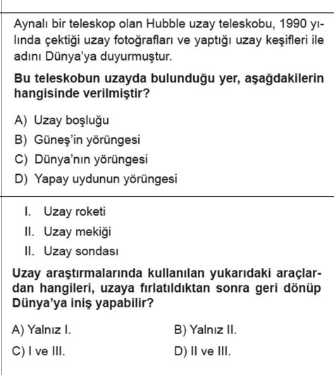 Bu Sorulari Yaparmisiniz Ama Yanlis Cevap Olmasin L Tfen Eodev